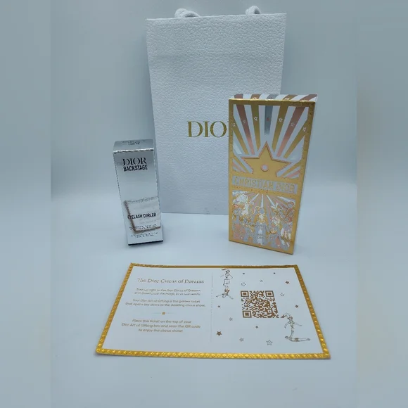 Dior Circus of Dreams Gift Set Mascara Overcurl Maximizer Eyelash Curler Bag - Picture 2 of 8